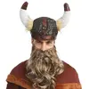 Image de Casque de viking adulte effet cuir FETE-23286
