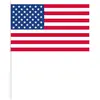 Image de Drapeau pavillon USA avec manche 30x40 cm FETE-23452