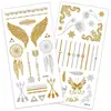Image de Planche de tatouages Tribal Or et Argent FETE-23740