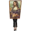 Image de Déguisement Mona Lisa tableau La Joconde adulte FETE-23782