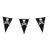 Image de Guirlande fanions Pirate têtes de mort 10m FETE-23811