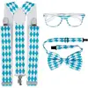 Image de Set Oktoberfest Bretelles Lunettes et noeud pap FETE-23848