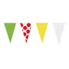 Image de Guirlande fanions jaunes, verts et à pois Le Tour 10m FETE-23881