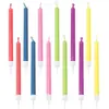 Image de Lot de 12 bougies à flammes colorées FETE-23960