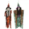 Image de Sorcière à suspendre - vert ou orange, 60cm 24052PC