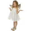 Image de Déguisement enfant fille ange 5/6 ans FETE-24108