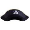 Image de Chapeau de Pirate noir/or adulte FETE-24600