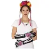 Image de Set Day of the Dead, serre-tête, gants et collier FETE-30046