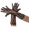 Image de Gants mi-longs dentelle noire 40 cm, adulte FETE-39110