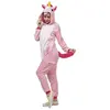 Image de Combinaison Déguisement kigurumi Licorne adulte  Rose taille L/XL FETE-40802