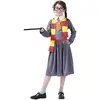 Image de Déguisement enfant luxe sorcière écolière 7/9 ans FETE-43007