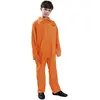 Image de Déguisement prisonnier orange américain taille 4/6 ans RE44190