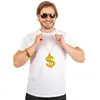 Image de Set gangster ou rappeur Lunettes, collier et bracelet FETE-50301
