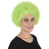 Image de Perruque pop vert FETE-68004