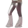 Image de Pattes d'éph en tissu, sequins argent FETE-71922