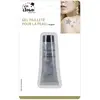 Image de Gel pailleté pour la peau, tube 20 ml, argent FETE-77702