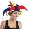 Image de Chapeau velours Fou du roi avec grelots pointes FETE-91063