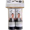 Image de Lot de 2 canons à confettis 11 cm, papier Or FETE-93000
