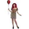 Image de Déguisement de clown maléfique femme taille S/M FETE-93625