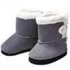 Image de Accessoires pour poupée de 28 cm : Bottes grises PetitCollin-602806