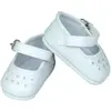 Image de Chaussures à bride blanches pour poupée de 39 à 48 cm PetitCollin-603902