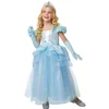 Image de Déguisement Luxe Princesse Bleue taille 8-10 ans