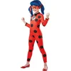 Image de Déguisement Ladybug taille 7/8 ans et peluche Tikki