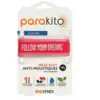 Image de Parakito Bracelet anti-moustiques adulte Fuschia + 2 recharges