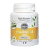 Image de Nat&form vitamine D3 + zinc 60 gélules