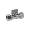Image de Mini vannes bicônes mini vanne à sphère à vis bicône ø 12 1 pièce(s) femelle / femelle plate sans 12 mm - somatherm for you