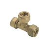 Image de Tés égaux à compression pour tube per té égal à compression per 16 x 20 1 pièce(s) per té 16/20 mm - somatherm for you