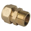 Image de Raccords per droits à compression raccord droit à compression m12/17 per 10 x 12 1 pièce(s) 12/17 (3/8") mâle per 10/12 mm - somatherm for you