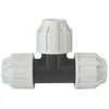 Image de Tés plastiques pour tube polyéthylène (pe) té égal 90° pe 25 plastique 25 mm 1 pièce(s) plastique 90° té - somatherm for you
