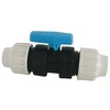 Image de Vannes plastiques pour tube polyéthylène (pe) vanne à compression pour pe d25 1 pièce(s) papillon femelle / femelle sans 25 mm - somatherm for you