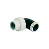 Image de Coudes plastiques pour tube polyéthylène (pe) coude femelle 26/34 / pe32 plastique 1 pièce(s) 32 mm plastique 26/34 (1") femelle coude - somatherm for