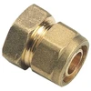 Image de Raccords per droits à compression raccord droit à compression f15/21 per 10 x 12 1 pièce(s) 15/21 (1/2") femelle per 10/12 mm - somatherm for you