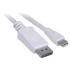 Image de Cordon DisplayPort mâle / mini DisplayPort mâle (1.80 m)