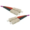 Image de Jarretière optique duplex multimode 2mm OM4 SC-UPC/SC-UPC (2 mètres)