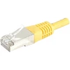 Image de Câble Réseau - GENERIQUE - Cordon RJ45 S/FTP CAT 6 Jaune - 2,00m 856867