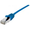 Image de Câble Réseau - DEXLAN - Cordon RJ45 CAT6A S/FTP LSOH Ultra Fin - 1m / Bleu 858723