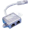 Image de Eclateur de paires RJ45 catégorie 5e STP Mâle/Femelle-Femelle (câble 15 cm)