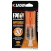 Image de Colle sader® / invisible liquide epoxy manuelle colle époxy invisible de 1 minute à 1 minute 30 1 seringue(s) de 25 millilitre(s) intérieur, extérieur