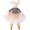 Image de Poupée souple souris Suzie La petite école de danse (26 cm)