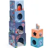 Image de Cubes empilables + personnages Les aventures de Paulie (6 cubes)