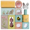 Image de Cubes d'activités Trois petits lapins