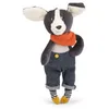 Image de Peluche chien Puce bleu Puce et Pilou (26 cm)