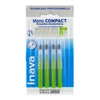 Image de Inava mono compact verte 4 brossettes interdentaires 2.2mm