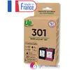 Image de UPrint Pack de 2 Cartouches compatible HP 301 (Noir/Couleurs)