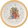 Image de Assiette bébé Pierre Lapin abricot (18 cm)