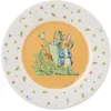 Image de Assiette à dessert Pierre Lapin blanche (20 cm)